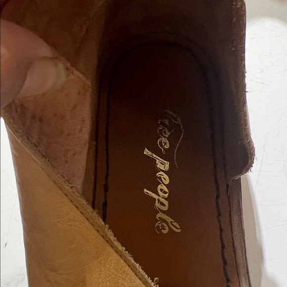 Free People Mont Blanc D’Orsay Sandals Genuine Leather Wrap Around Womens 5 / 35 - Picture 3 of 6